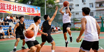 篮球爱好者社区活动照片